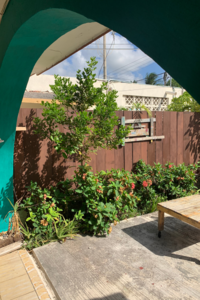 front outside common area at casa samay hostel in cozumel